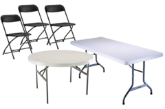 Tables, Chairs and More Tables, Chairs and More